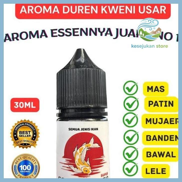 (PANCING) ESSEN POWER DURIAN KWENI USAR 30ML ESEN MANCING SEMUA JENIS IKAN MAS LELE NILA PATIN GABUS