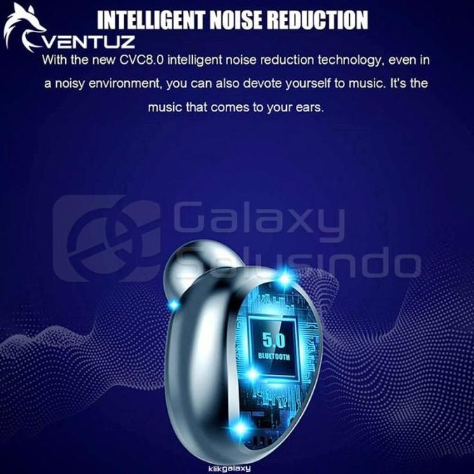 VENTUZ Z2 Touch Bluetooth 5.1 HiFi TWS Earphone