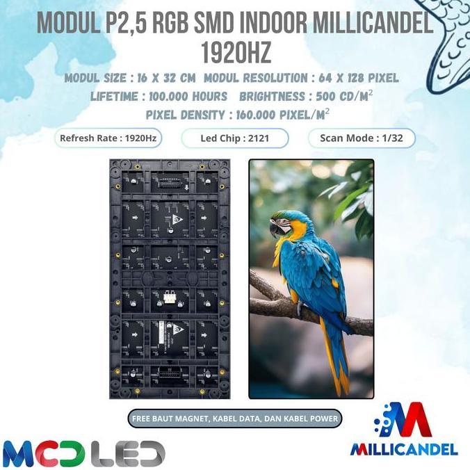 PANEL MODUL P2,5 SMD RGB FULL COLOR INDOOR