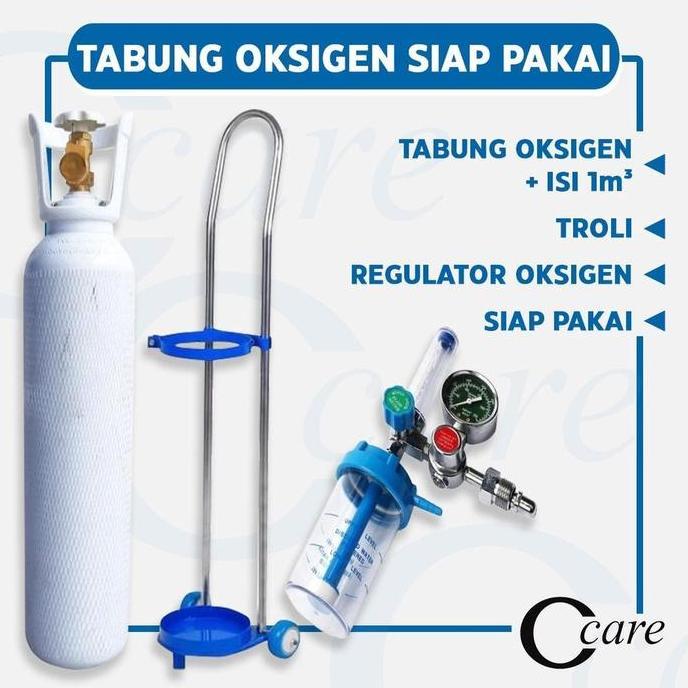 Oksigen Regulator Medikal C Care Regulator Oksigen Tabung Medical Regulator Tabung Oksigen Regulator