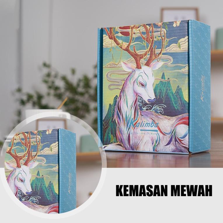 Kalimba Acrylic 17 Key Piano Jari Jempol Crystal Kalimba Alat Musik Thumb Piano