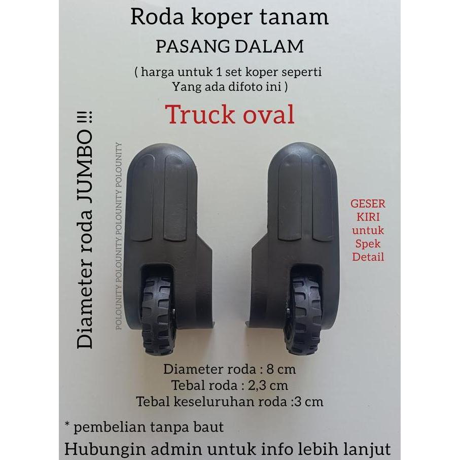roda koper roda koper travelbag roda tas roda tas pakaian RODA TRUCK OVAL TER