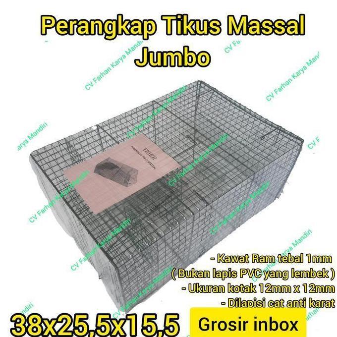 PERANGKAP TIKUS MASSAL JUMBO