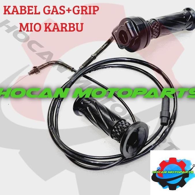 Promo KABEL GAS SET + HANDGRIP GRIP SET MIO SMILE MIO SPORTY MIO SOUL FINO Diskon