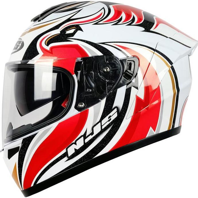 NJS ZX-1 Gelora  - Helm Full Face | NJS ZX1 | ZX Motif | ZX Gelora | Helm NJS | NJS ORI | SNI