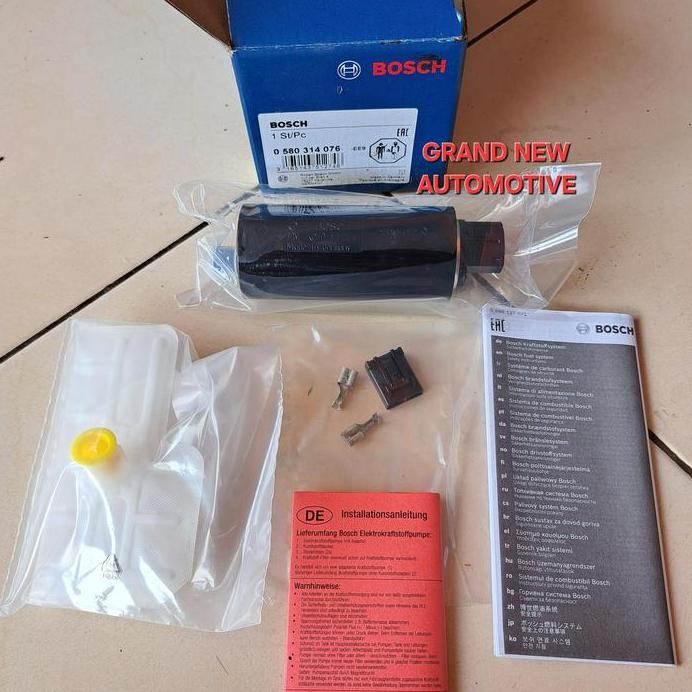 Garansi Fuel Pump Rotak Pompa Bensin Bmw E36 316I M40 316I M43 Original Bosh