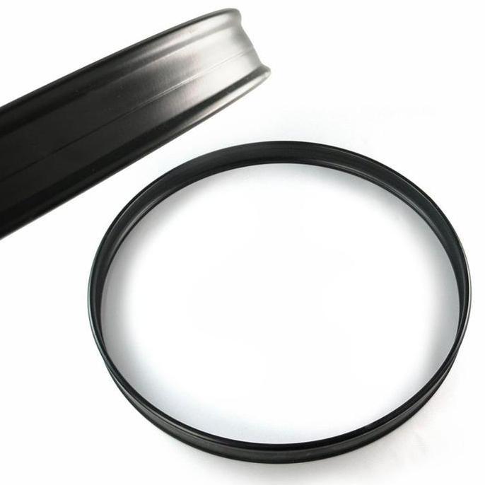 Ring Hoop Bass Drum FBQ22 22 inci Black Matte