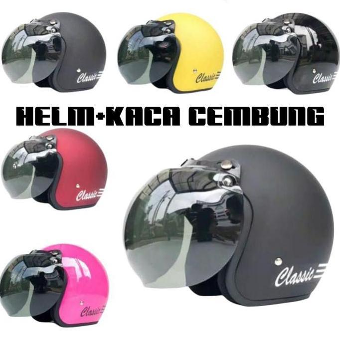 Limited Helm Murah Sidoarjo / Helm Clasic Dewasa Pria Wanita Viral Ori Sni