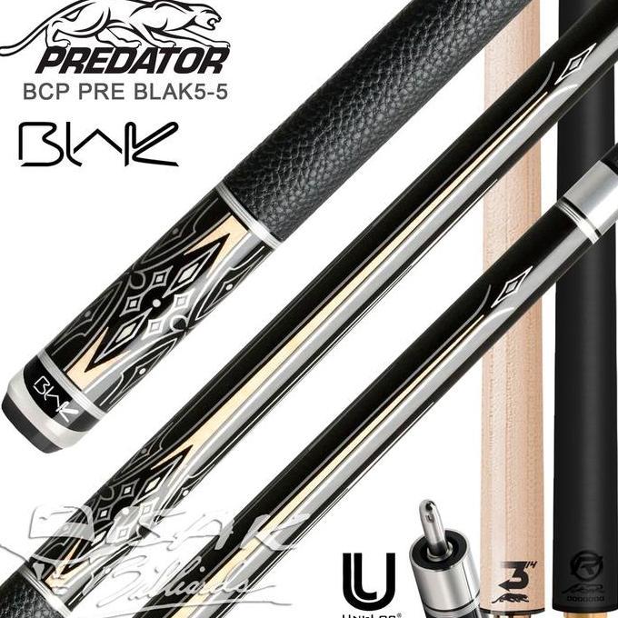Predator Blak5-5 Pool Cue - Revo Carbon 314-3 Maple Shaft low Deflection