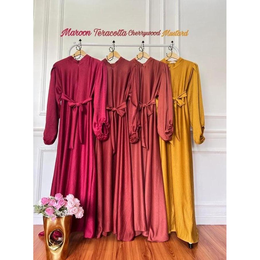 Dmirqelzid Elsa Dress Crinkle Silk LD 110