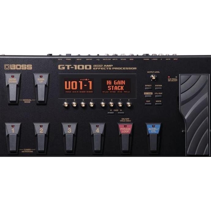 Boss GT-100 Efek Prosesor Amp COSM ,BMJ