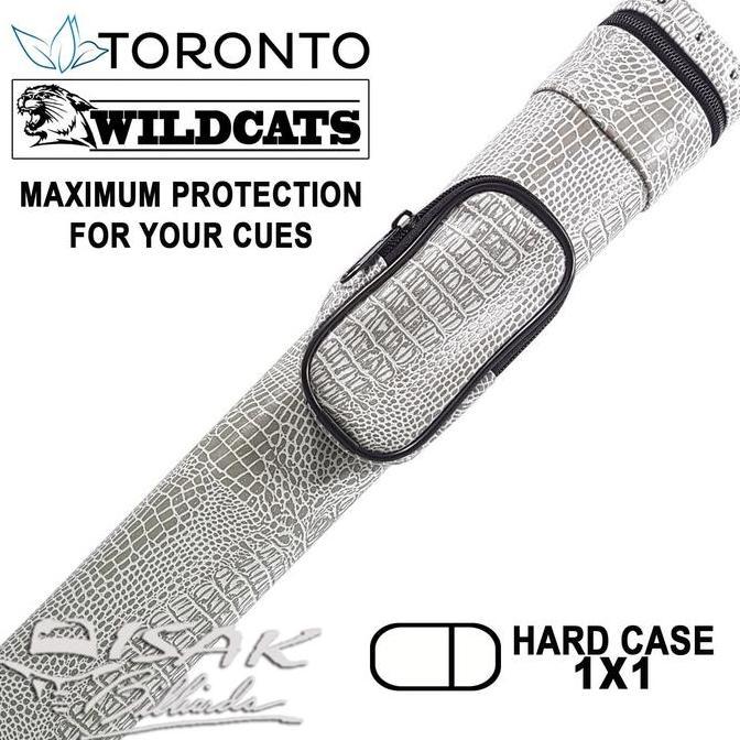Toronto Wildcats 1x1 Case 331 - Tas Stick Hard Cue Billiard Biliar