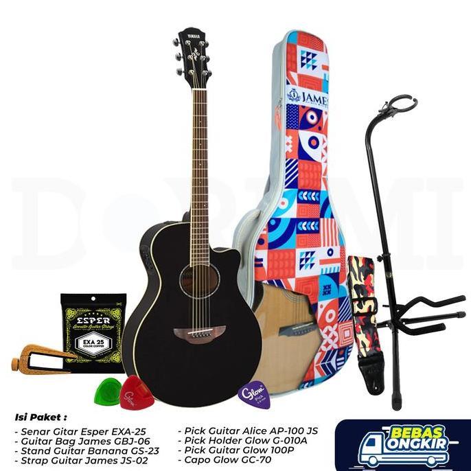 Paket Fancy Guitar Yamaha APX-600 / Paket Fancy APX600 / APX 600 ORIGINAL