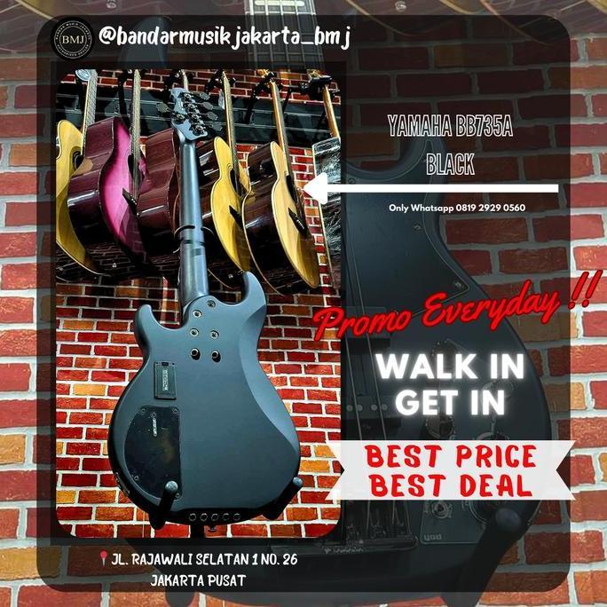 YAMAHA BB735A ELECTRIC GUITAR BASS  BMJ G