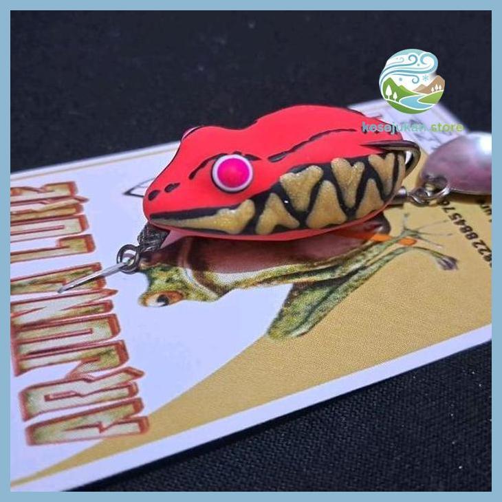 (PANCING) SCATER FROG ARJUNA LURE 3,8CM PACKING AMAN