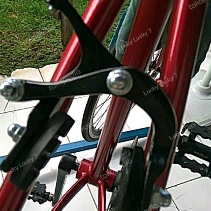 Rem U Brake Sepeda Fixie U Brake Roadbike Kaliper Rem Sepeda Balap