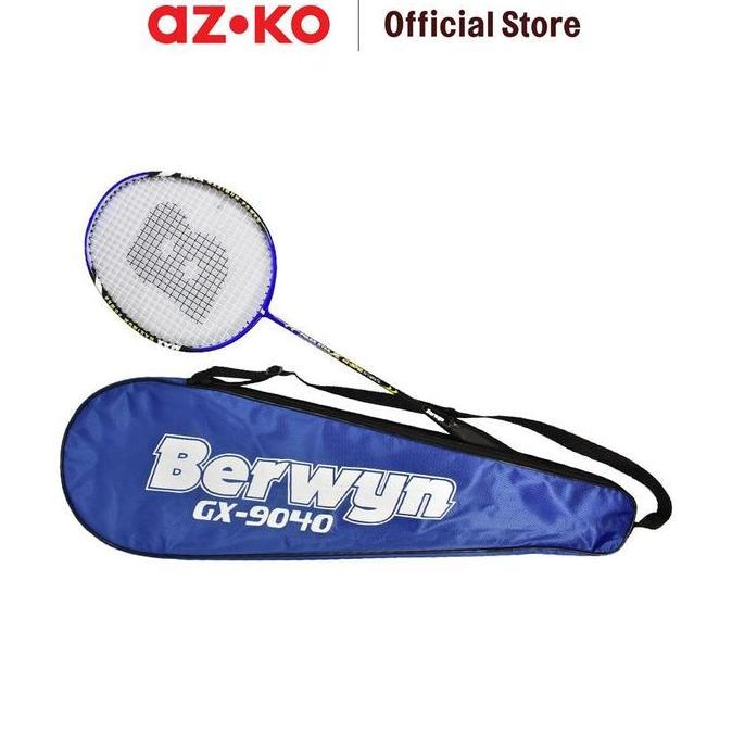 TERMURAH BERWYN RAKET BADMINTON DENGAN COVER GX-9040 READY STOCK