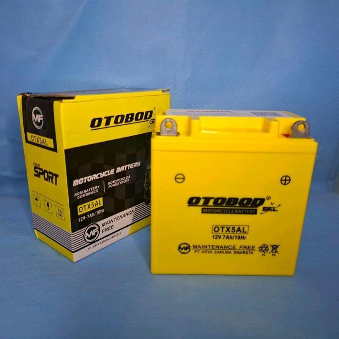 Aki Motor Mio Smile Vega Zr F1Zr Mio Sporty Jupiter Burhan Autobat Gm5Z-3B Mf Accu Kering Original D