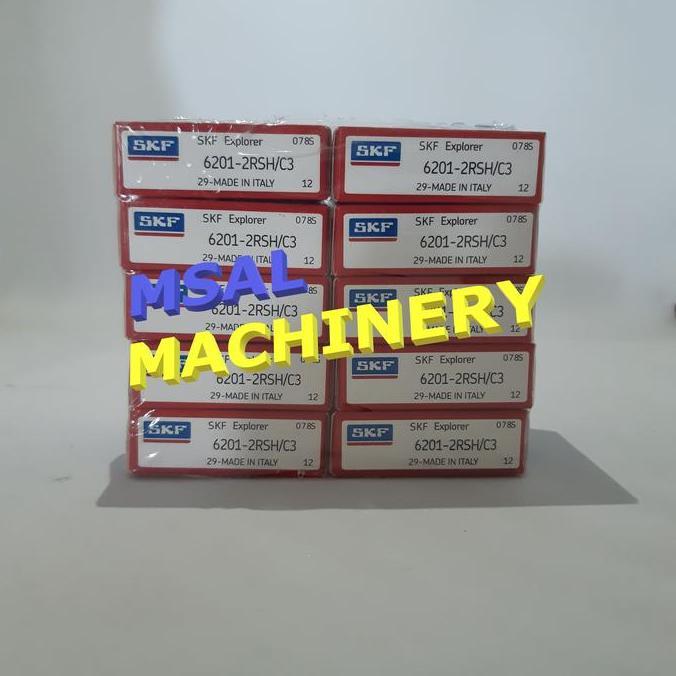 Promo BEARING 6201 2RS / 62012RS / 6201 RS SKF C3 Diskon