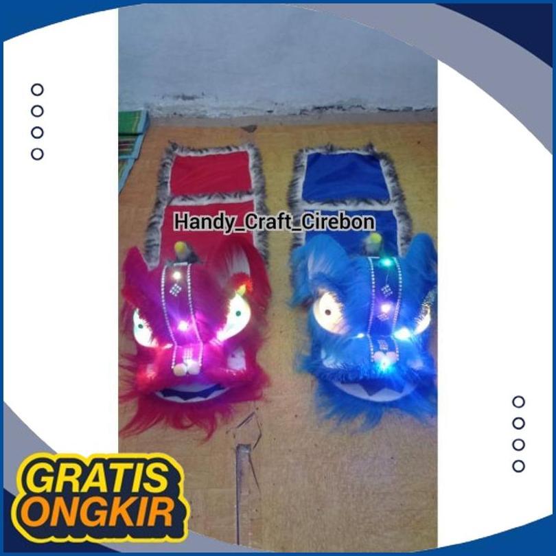 FLASH SALE [ BISA COD ] BARONGSAI ANAK LAMPU TERBARU 2024 ANTI COPOT / barongsai anak / mainan anak 