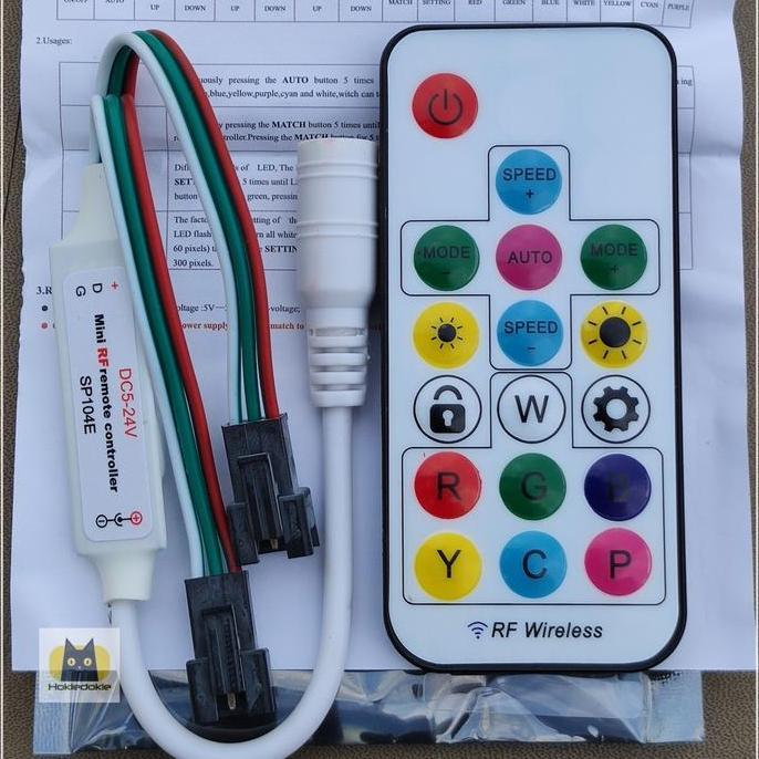 Modul Remote Led Rgb Ws2811 Ws2812B Best Seller