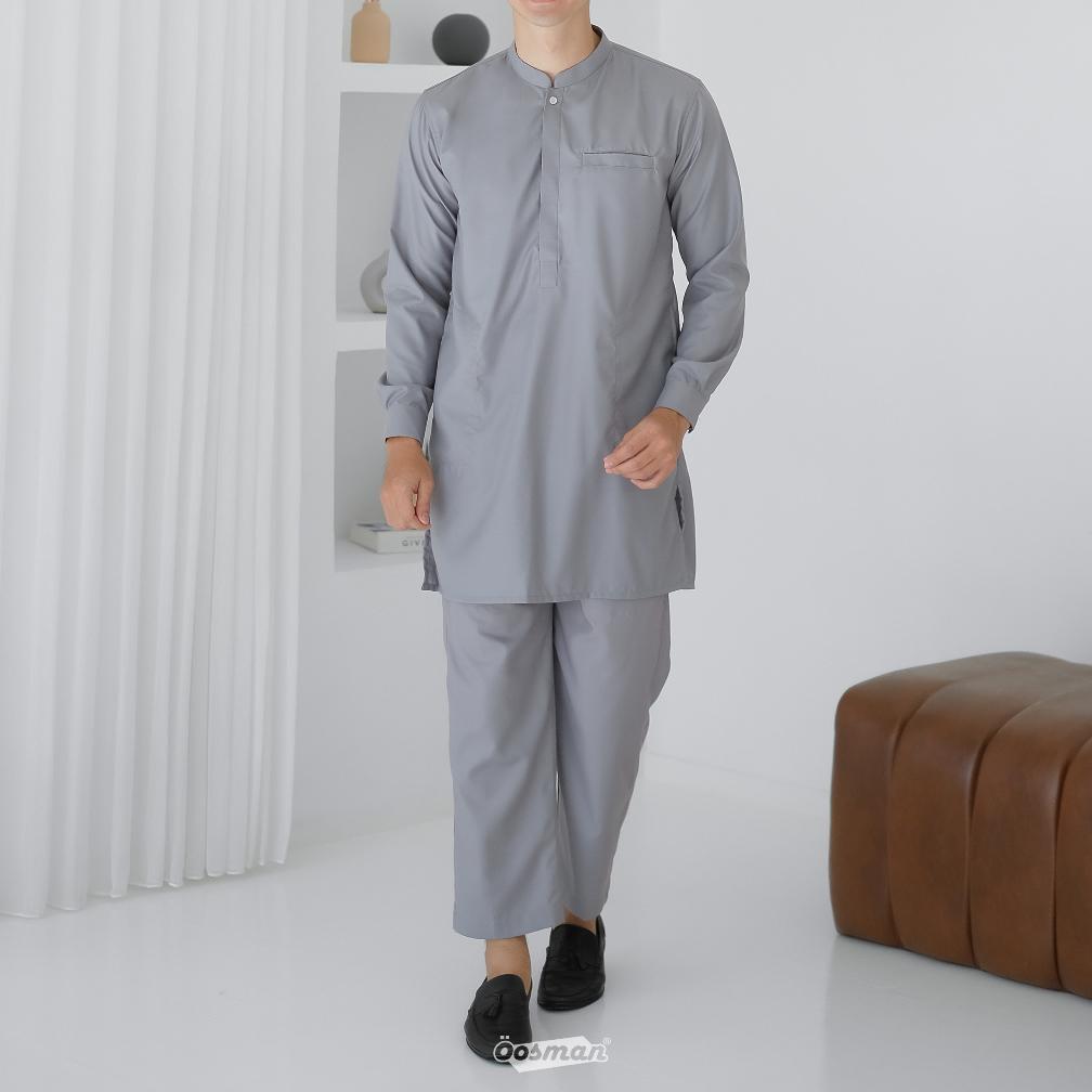 terbaru oosman - kurta koko setelan pria dewasa pakistan premium lengan panjang