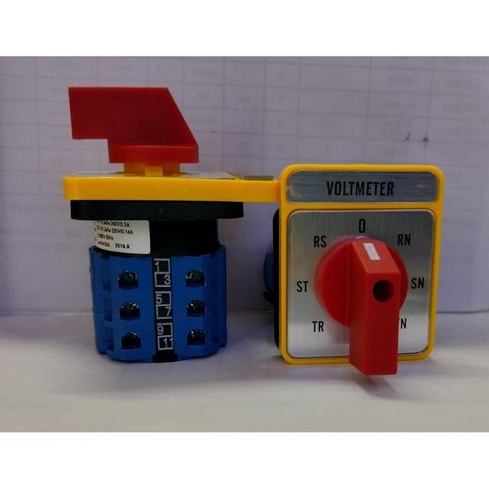 Selector Switch /Cam Switch 3 Posisi Rotary - 3 Posisi Best Quality