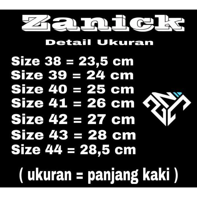 Sepatu Futsal Zanick Original Classic Putih Oren - Sol Bercak