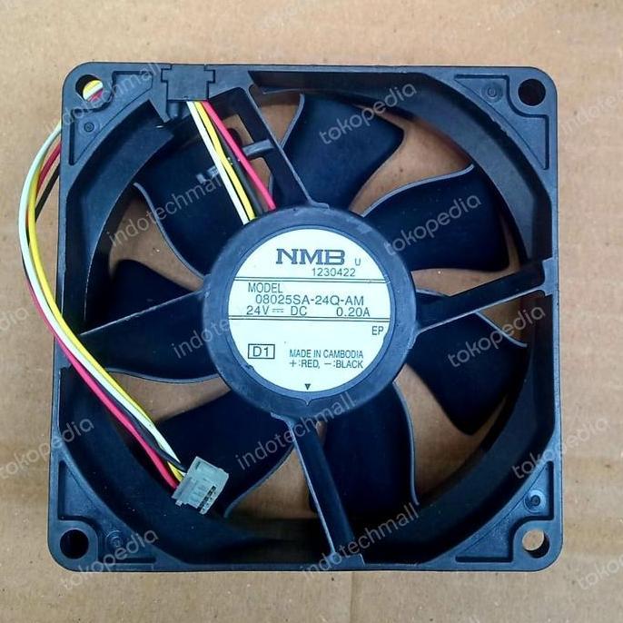Fan 8cm NMB 24V 0,2A 4pin new