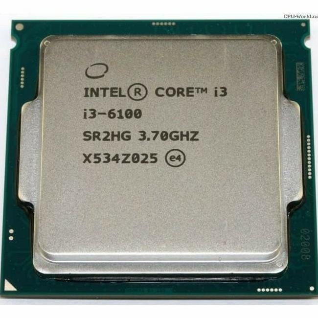 i3 6100 processor 1151 gen 6