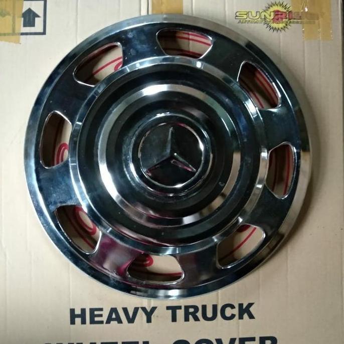 Dop Roda Mobil Truk Ring 16 Depan Aja Model Mercy 2 Pcs Merek Sunrise Termurah