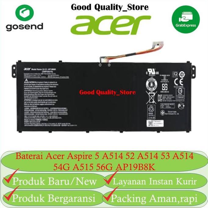Baterai laptop Acer Aspire 5 aspire 3 AP19B8K series