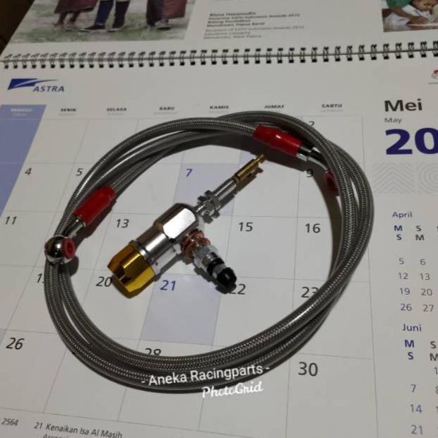 STUT KOPLING HIDROLIK SATU SET SELANG REM PNP KLX CRF R15 NINJA FU SONIC DLL / STUT KOLING HIDROLIK