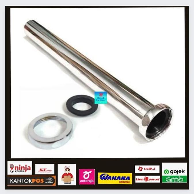 pipa pemanjang sifon wastafel 30 cm / pipa penyambung sifon angsa wastafel panjang 30cm