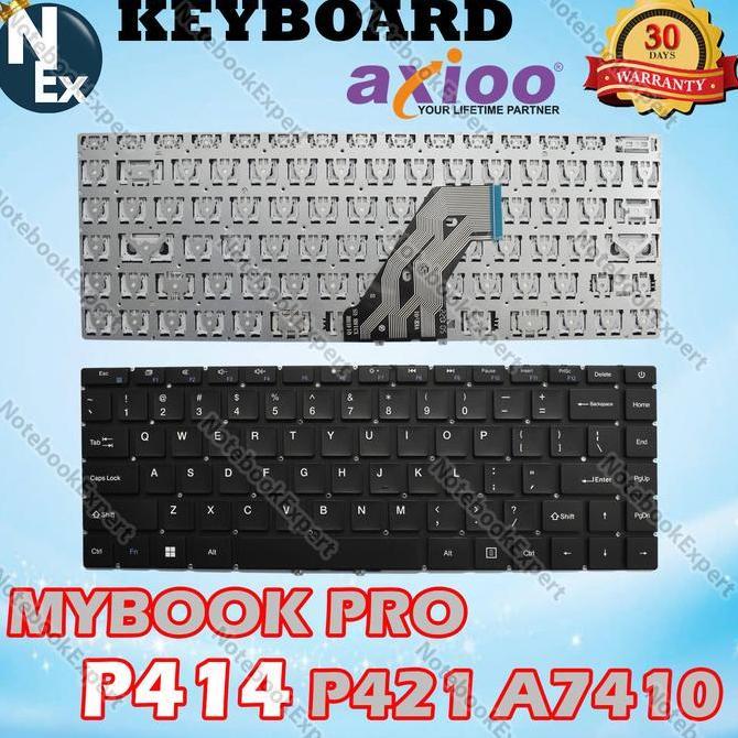 KEYBOARD AXIOO MYBOOK PRO P414 P421 A7410 - BLACK