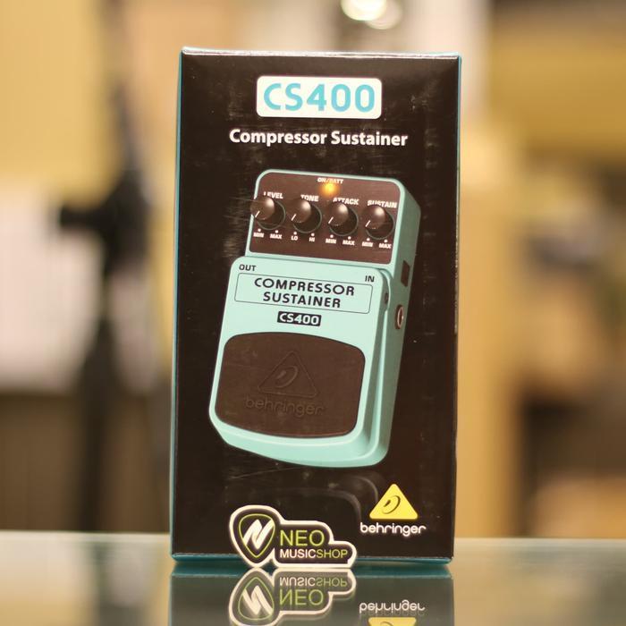 Behringer Cs400 Compressor/Sustainer Effects Pedal Original Dan Terpercaya