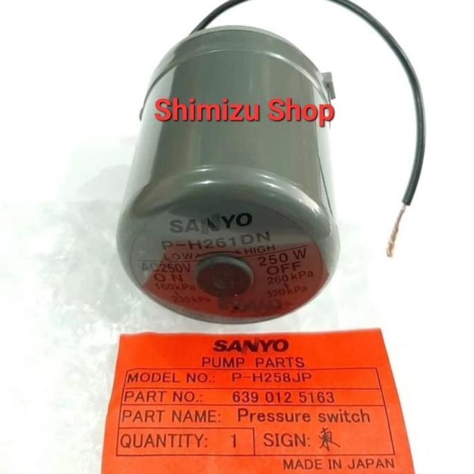 Otomatis Sanyo 250Watt Pompa Sanyo Ph258Jp /Sanyo Ph261Jp Made In Japan Forsale