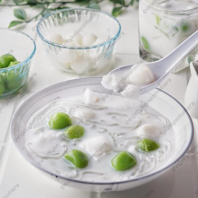 Es Jelly Kelapa Mutiara/Es Jelly Coconut/Dessert Es Jelly Kelapa