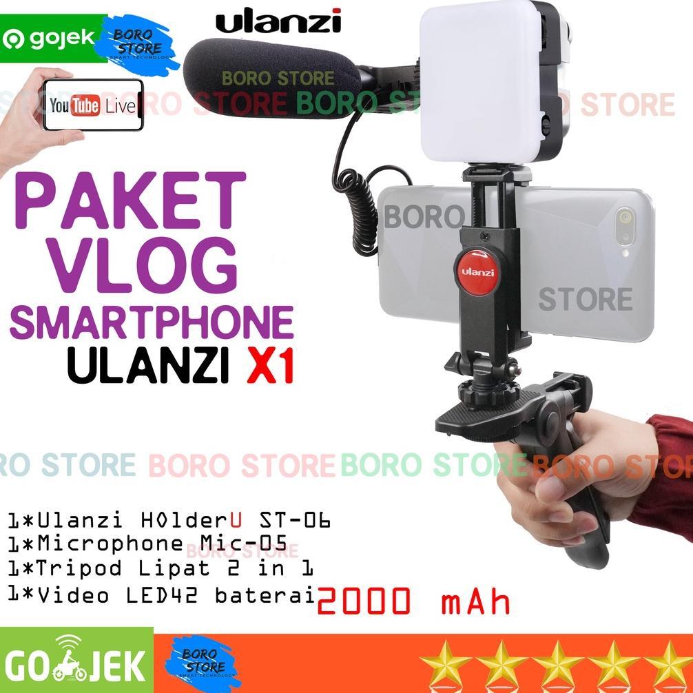 Paket Vlog Ultimate X1 Vlogger Vlogging dan Livestreaming Kamera Vlog Youtuber
