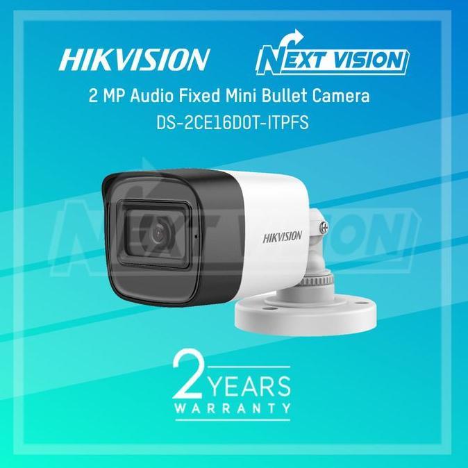 HARGA DISC - DS-2CE16D0T-ITPFS - HIKVISION CAMERA 2 MP
