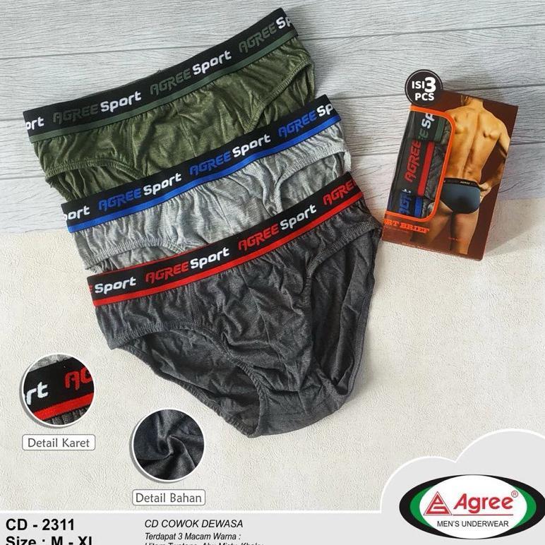 Celana Dalam Agree Sport | Celama Dalam Pria | (CD) Pria Agree Spordt | Dalaman Pria Agree Sport | A
