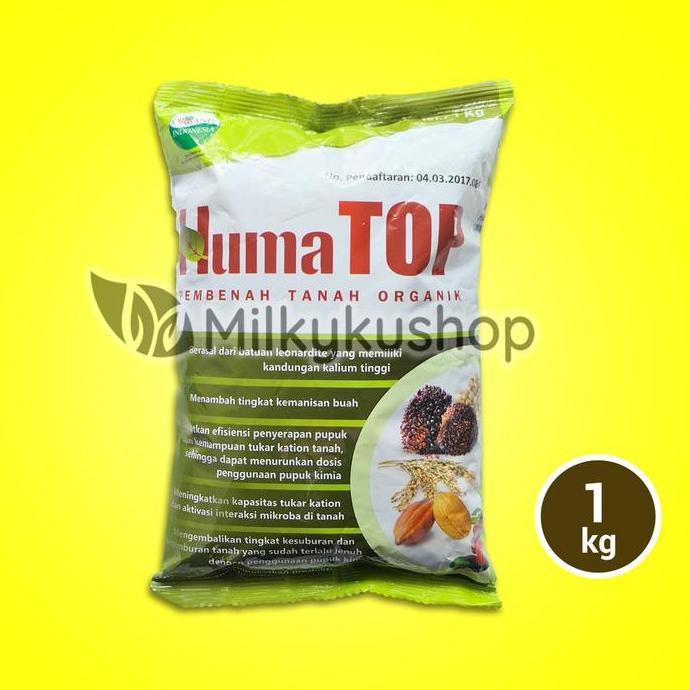 Humatop 1 Kg Kemasan Pabrik Asam Humat Pembenah Tanah
