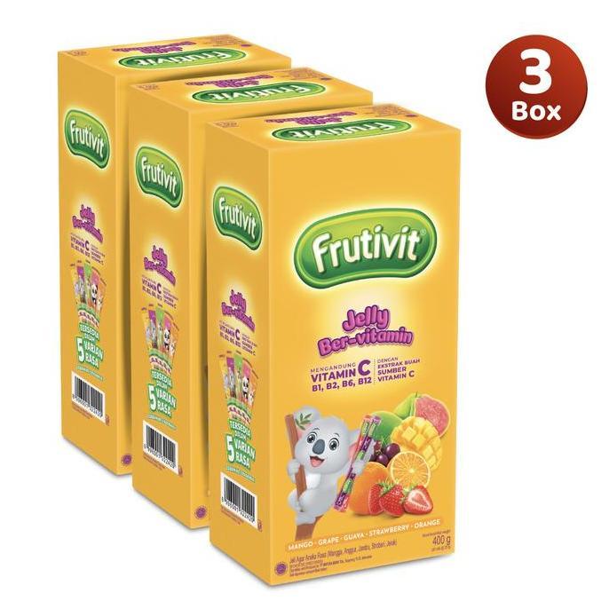 Paket 3 Box Frutivit GT Jelly Ber-vitamin