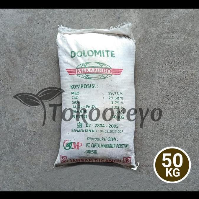 Pupuk Dolomite 50 Kg Kemasan Pabrik Kapur Dolomit Via Gosend Grab
