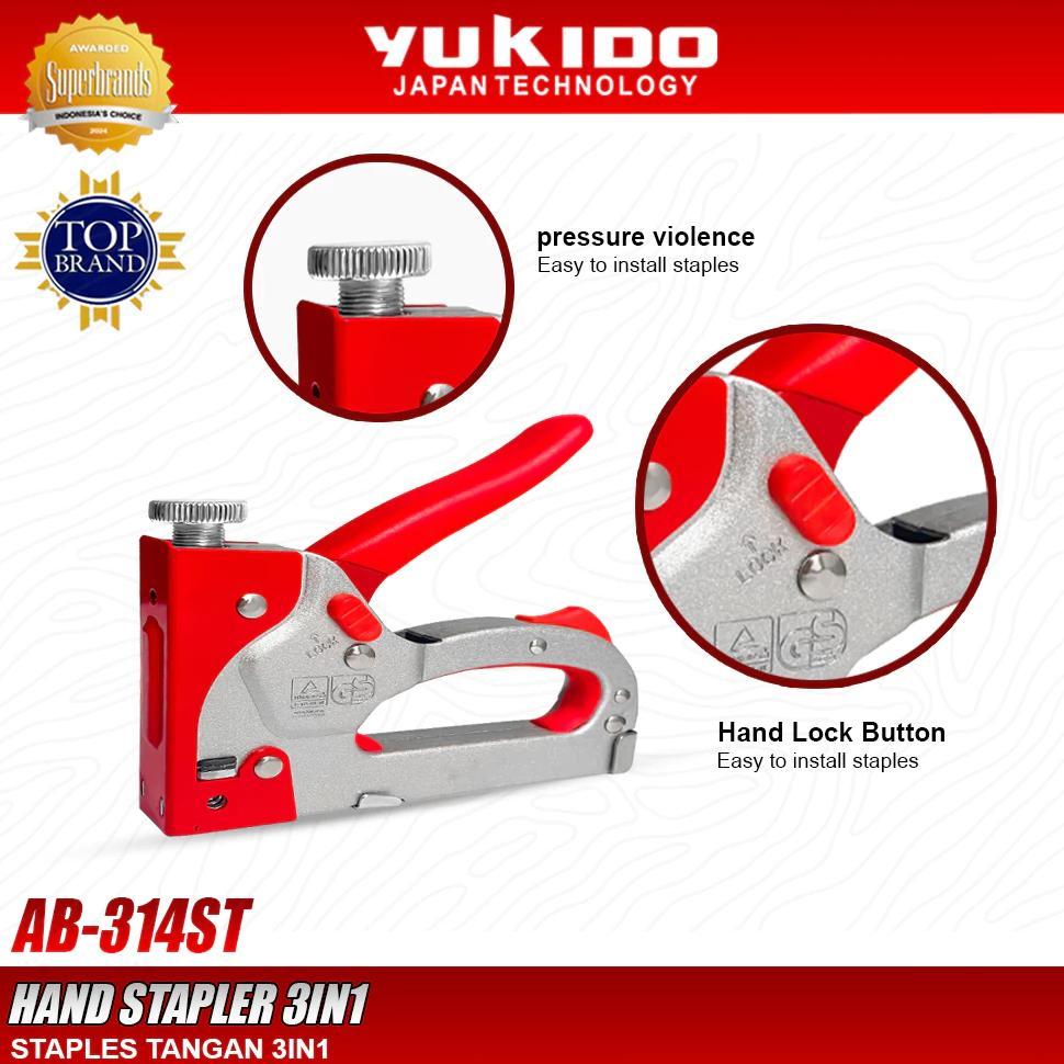 Staples Tembak  Hekter Gun Tacker Staples Sofa Staples Jok YUKIDO