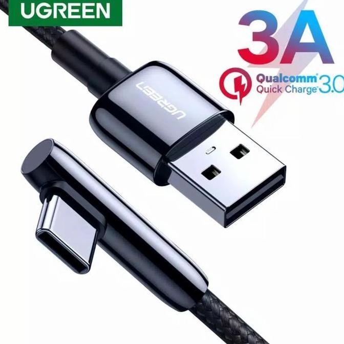Ugreen Nylon Kabel Usb Type C to Usb Kabel Tipe C Ugreen Siku L Pubg HAP