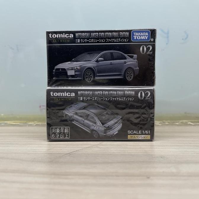 TOMICA PREMIUM MITSUBISHI LANCER EVOLUTION FINAL EDITION SEGEL