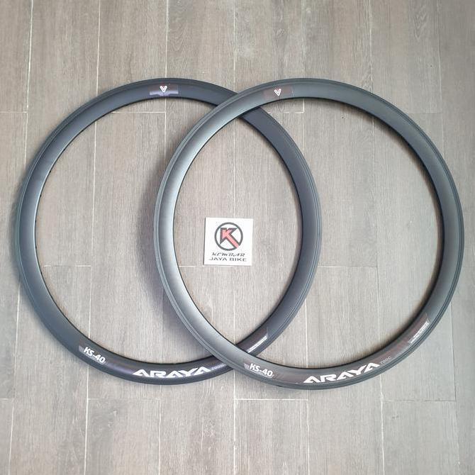 TERBARU Rim / Velg 700c Araya KS40 32H Black