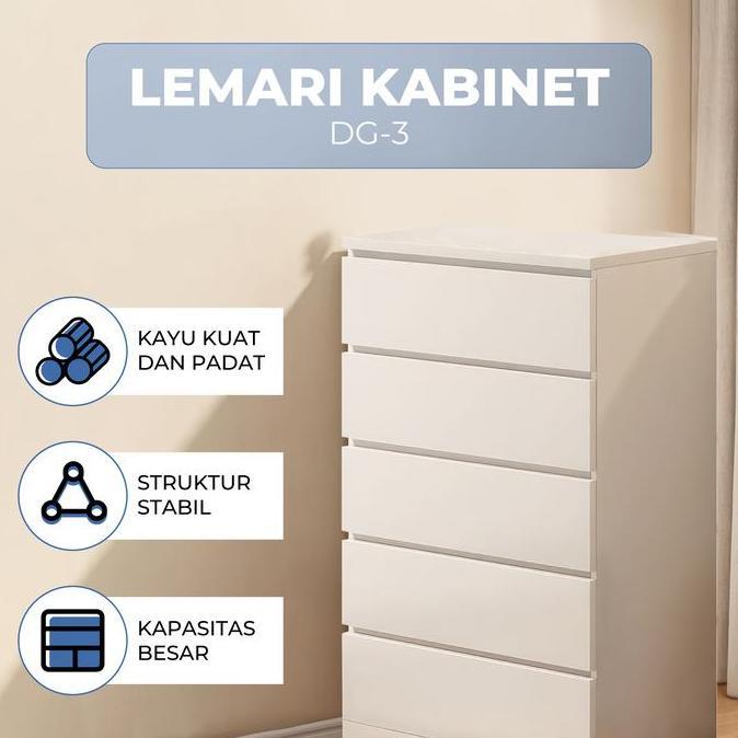 Lemari Laci Pintu Drawer Pakaian Lemari Pakaian Laci Lemari Kabinet Minimalis Furniture Kayu