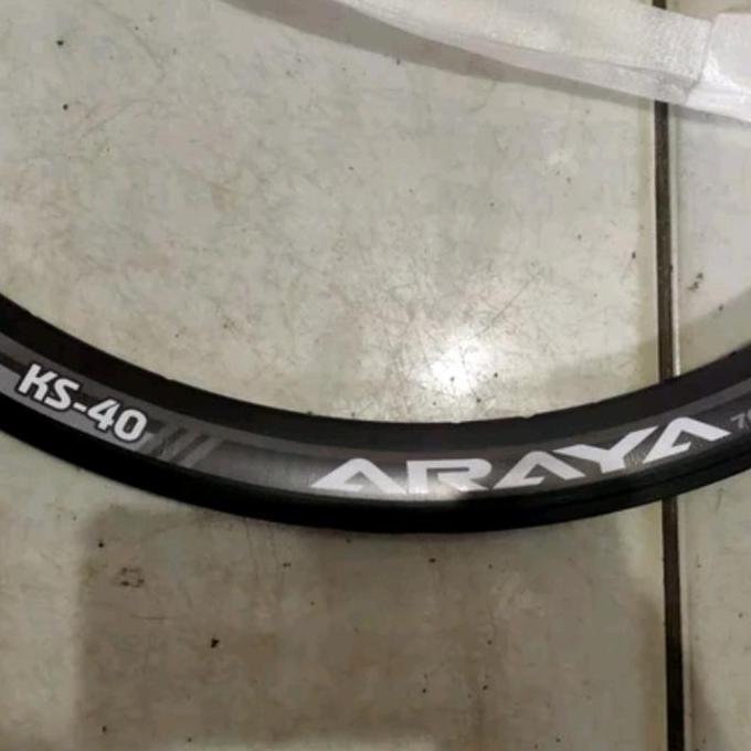 TERBARU velg rims sepeda balap roadbike fixie gravel 700c ARAYA KS40 4cm HOT SALE